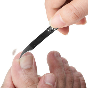 Μαύρο νύχι ποδιού Ingrown Nail Art Cuticle Nipper Clipper Edge Cutter Μανικιούρ ψαλίδι πένσα εργαλείο πεντικιούρ Dead Skin Remover NT1233