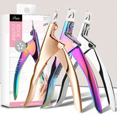 Rezač vrhova za lažne nokte Profesionalne škare za ravne rubove Akrilni materijal Manikura Giljotina Rezanje alat za dodatke za umjetne nokte