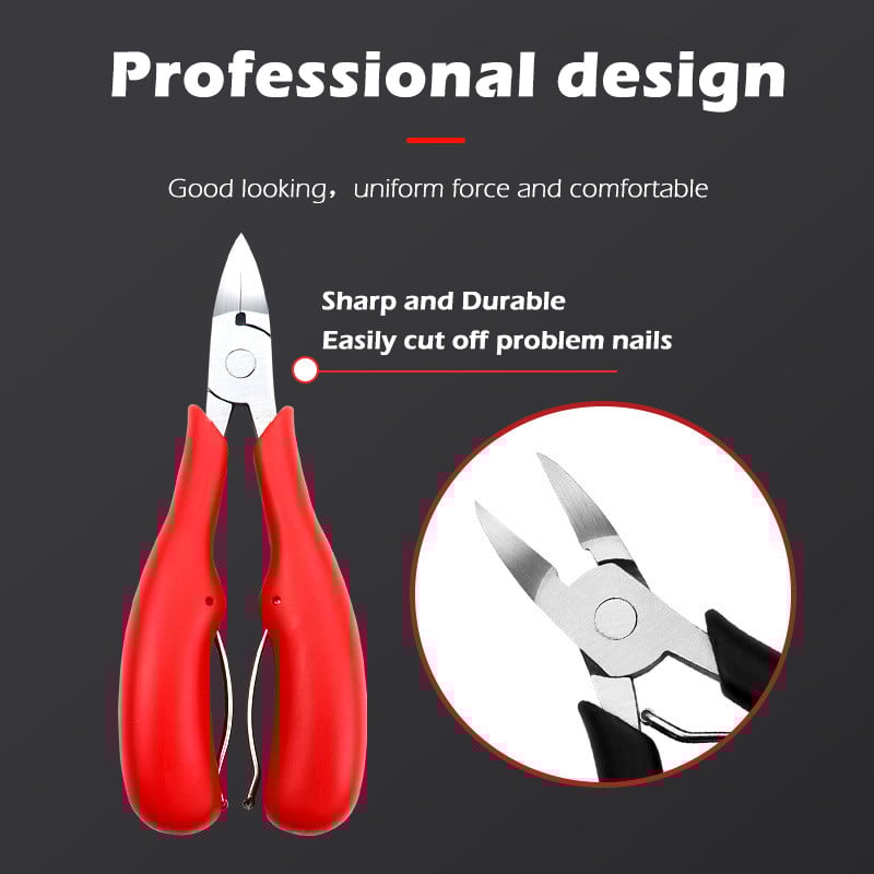 Kojų nagų kirpimo mašinėlės nagų korekcija stori nagai įaugę nagai žnyplės Žirklės Negyvos odos nešvarumų valiklis pedikiūro priežiūros priemonė