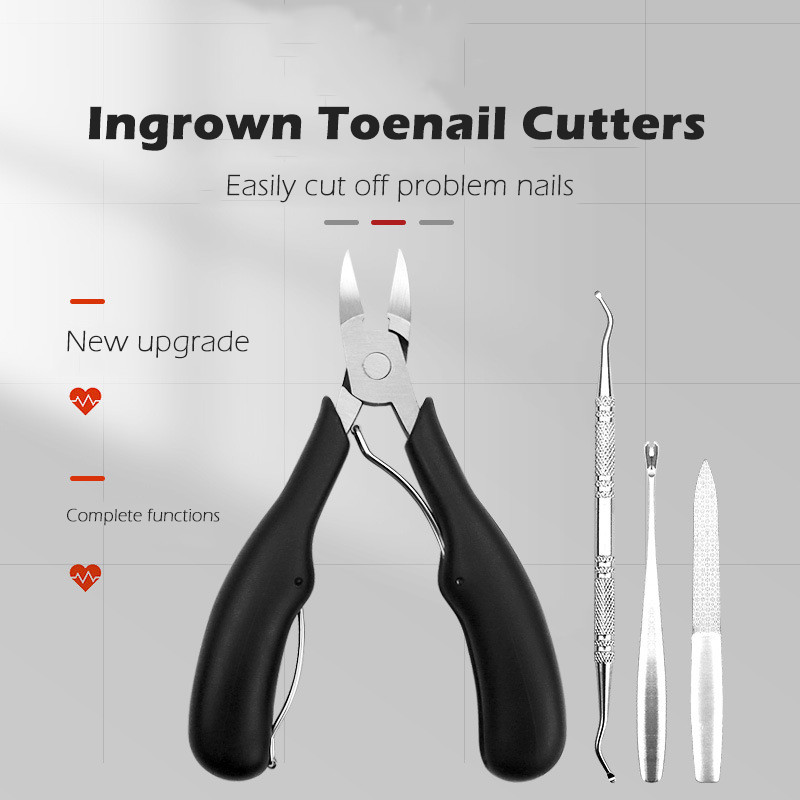 Kojų nagų kirpimo mašinėlės nagų korekcija stori nagai įaugę nagai žnyplės Žirklės Negyvos odos nešvarumų valiklis pedikiūro priežiūros priemonė