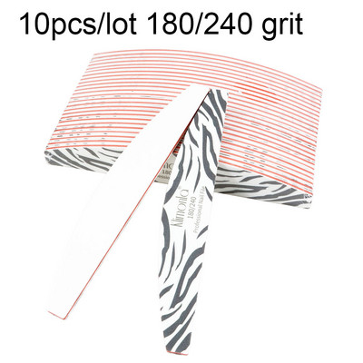 3/5/10Pcs Turpija za nokte Lime 100 180 dodaci za nokte Hot Leopard Print set turpija za nokte i odbojnici alati za umjetne nokte 180/240