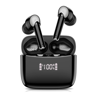 Juessen J8 Led bežične slušalice Bluetooth 5.3 slušalice Deep Bass Stereo slušalice s HD mikrofonom IPX7 Vodootporne 40H reprodukcije