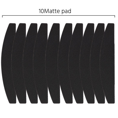 1 vnt. plastikinis nagų dildės pakeitimas nagų buferio blokas, metalinė rankena su juodo smėlio popieriaus juostelėmis šlifavimo manikiūro dildė