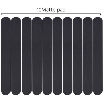 1 vnt. plastikinis nagų dildės pakeitimas nagų buferio blokas, metalinė rankena su juodo smėlio popieriaus juostelėmis šlifavimo manikiūro dildė