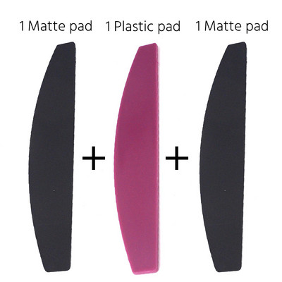 1 vnt. plastikinis nagų dildės pakeitimas nagų buferio blokas, metalinė rankena su juodo smėlio popieriaus juostelėmis šlifavimo manikiūro dildė