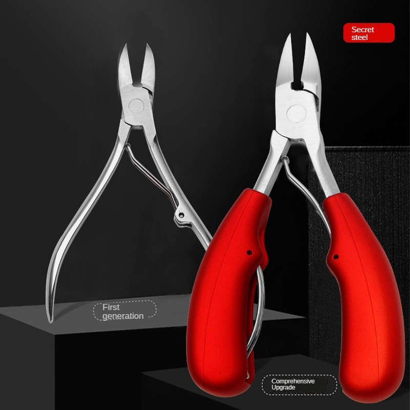 Kojų pirštų nagų kirpimo mašinėlės Nagų korekcija Stori nagai Įaugę nagai Žnyplės Žirklės Negyvos odos nešvarumų valiklis Pedikiūro priežiūros priemonė