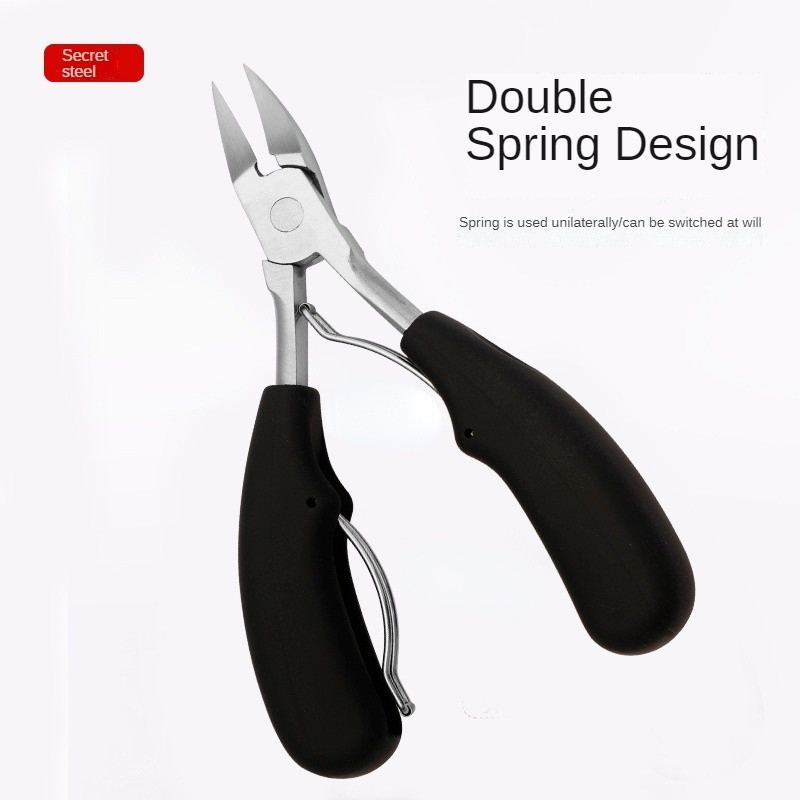 Kojų pirštų nagų kirpimo mašinėlės Nagų korekcija Stori nagai Įaugę nagai Žnyplės Žirklės Negyvos odos nešvarumų valiklis Pedikiūro priežiūros priemonė