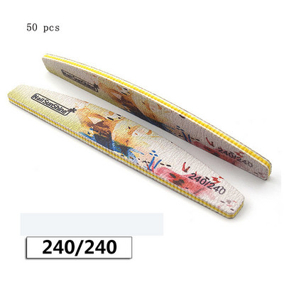 Нова пила за нокти Flower Printed Nail buffer Block Colorful Lime a angle 80/100/150/180/240/320 Инструменти за маникюр Инструменти за грижа за ноктите