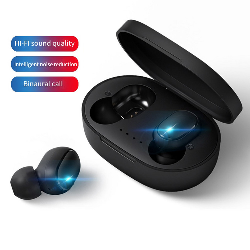 A6s Bluetooth ausinės TWS sportinės ausinės E7s Touch Mini Wireless Bluetooth ausinės 5.0 Touch Touch Headset