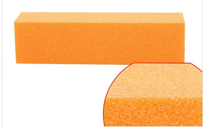 10 бр./лот Nail Shiner Buffer Buffing Block Шлифовъчна пила 4-странна, 5 цвята 240 зърна шлифовъчен блок за нокти/маникюр, LO11