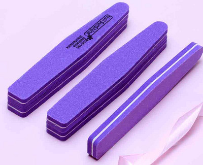 5 komada dvostrane turpije za nokte, vodootporne zrnatosti 100/180 Nail Art Tips pufer, meka spužva, 5 tipova svih turpija, akrilnih gel turpija, 5 turpija.