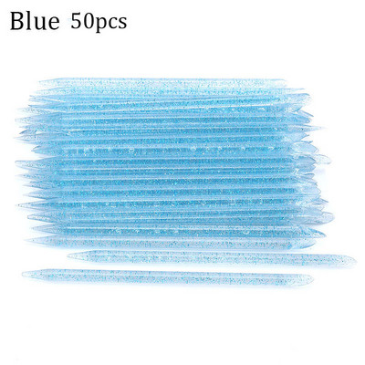 Kristalni štapić za alate za nokte Višekratni dvostruki gurač zanoktica Alat za uklanjanje zanoktica Nail Art gurač zanoktica