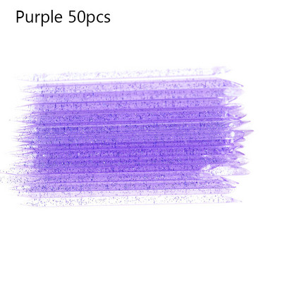 Kristalni štapić za alate za nokte Višekratni dvostruki gurač zanoktica Alat za uklanjanje zanoktica Nail Art gurač zanoktica