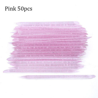 Kristalni štapić za alate za nokte Višekratni dvostruki gurač zanoktica Alat za uklanjanje zanoktica Nail Art gurač zanoktica