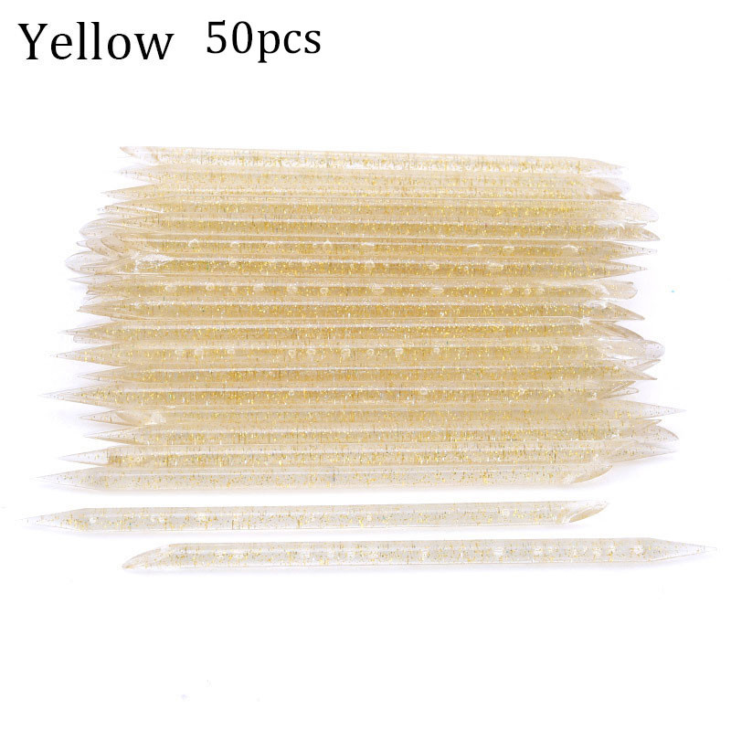 Kristalni štapić za alate za nokte Višekratni dvostruki gurač zanoktica Alat za uklanjanje zanoktica Nail Art gurač zanoktica