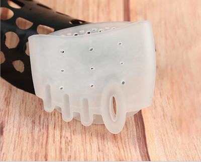 2gab = 1 pāris pirkstu atdalītājs Hallux Valgus Corrector Finger Bunion Orthotics Protector Overlaping Foreot Pad Pēdu kopšanas pedikīrs