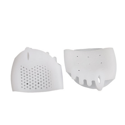 2gab = 1 pāris pirkstu atdalītājs Hallux Valgus Corrector Finger Bunion Orthotics Protector Overlaping Foreot Pad Pēdu kopšanas pedikīrs
