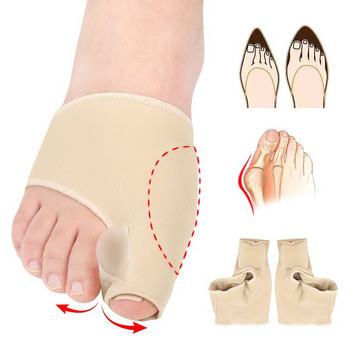 2Pcs=1 Pair Toe Corrector Orthotics Foot Care Tools Bone Thumb Adjuster Hammer Protector Soft pedicure Sock Bunion ίσιωμα