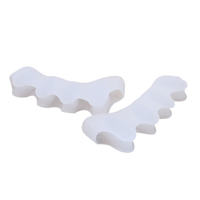 2Gb=1Pirku pirkstu atdalītājs Hallux Valgus Bunion Corrector mīksts silikona pedikīrs taisnotājs Pēdu kaulu regulētājs pēdu kopšanas rīki