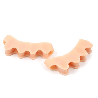 2Gb=1Pirku pirkstu atdalītājs Hallux Valgus Bunion Corrector mīksts silikona pedikīrs taisnotājs Pēdu kaulu regulētājs pēdu kopšanas rīki