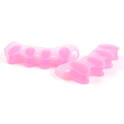 2Gb=1Pirku pirkstu atdalītājs Hallux Valgus Bunion Corrector mīksts silikona pedikīrs taisnotājs Pēdu kaulu regulētājs pēdu kopšanas rīki