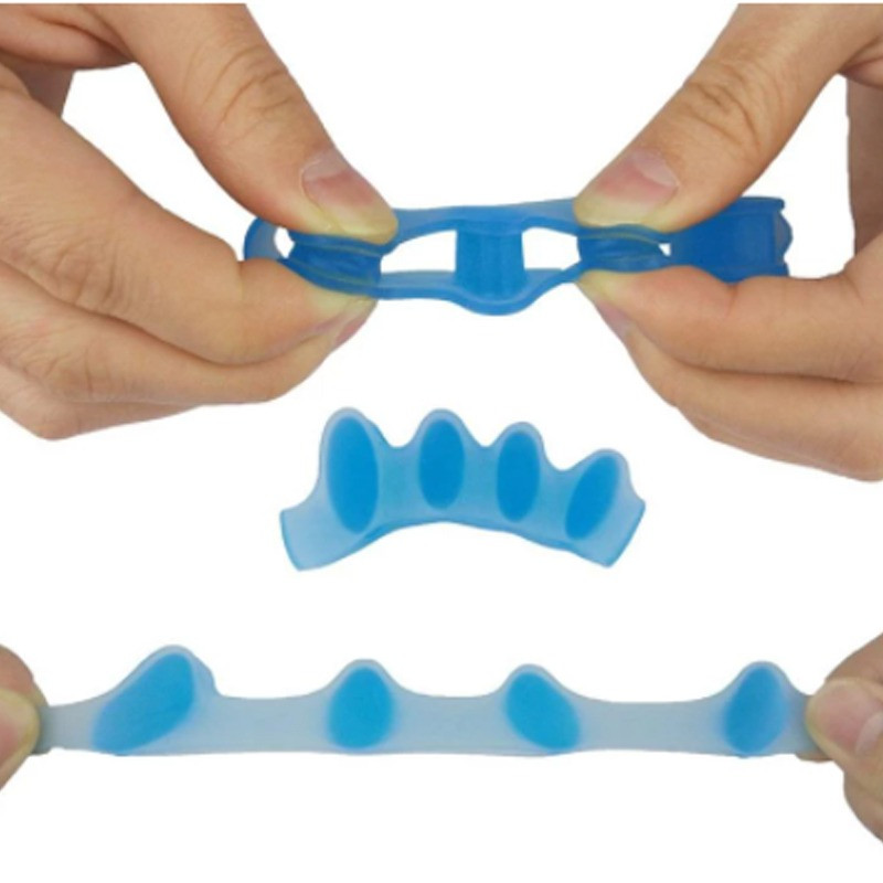 2vnt = 1 poros pirštų atskyriklis Hallux Valgus Bunion Corrector Minkštas silikoninis pedikiūras tiesintuvas pėdų kaulų reguliatorius pėdų priežiūros priemonės