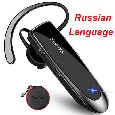Bezdrôtové slúchadlá New Bee Headset Bluetooth V5.0, handsfree slúchadlá, 24-hodinová výdrž hovoru, mikrofón s potlačením hluku CVC6.0