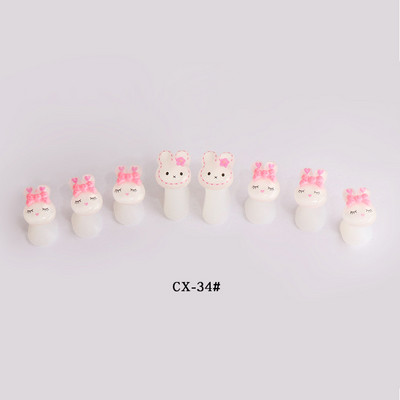 8vnt/Lot Minkštas silikoninis pirštų skyriklis pėdų pirštų daliklis forma manikiūro pedikiūro priežiūra nagų dailės priemonės gėlių laikiklio priedas