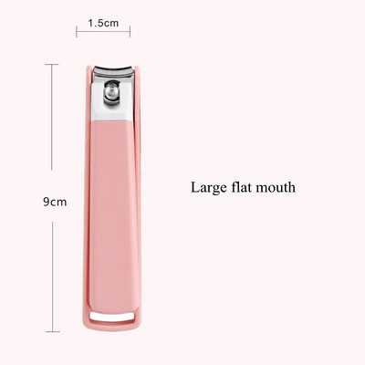 Profesionalna škarica za nokte s hvatačem Stroj za rezanje noktiju od nehrđajućeg čelika Trimer za nokte Škare za nokte na nožnim prstima Alati za hvatanje kopči