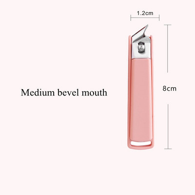 Profesionalna škarica za nokte s hvatačem Stroj za rezanje noktiju od nehrđajućeg čelika Trimer za nokte Škare za nokte na nožnim prstima Alati za hvatanje kopči