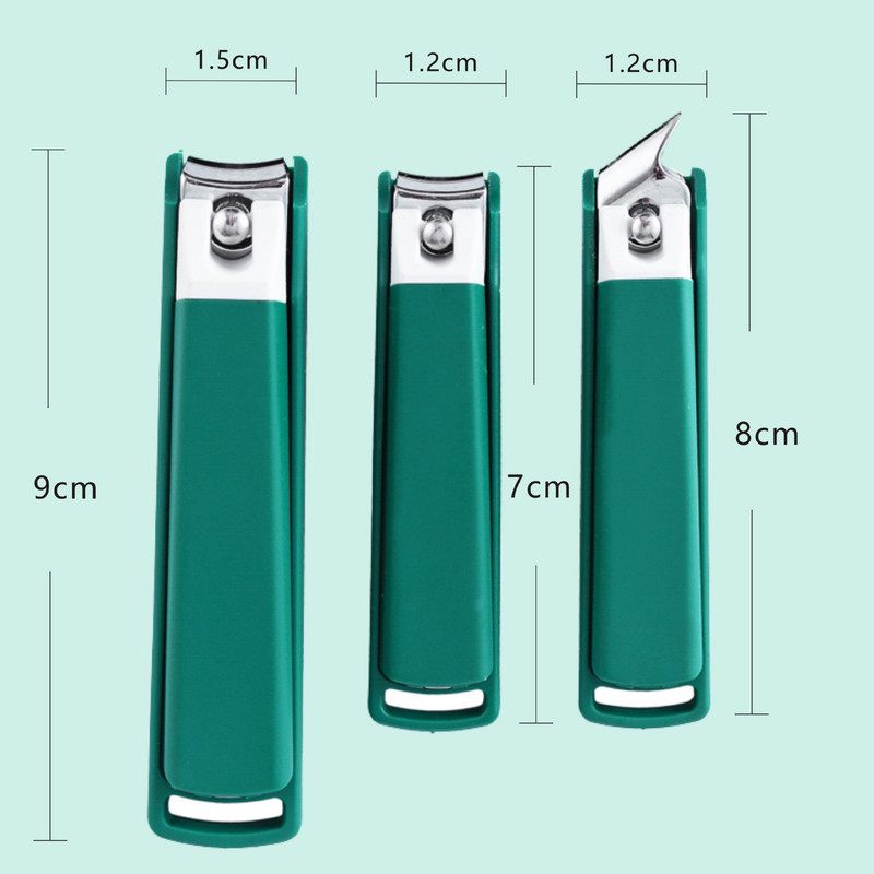 Profesionalna škarica za nokte s hvatačem Stroj za rezanje noktiju od nehrđajućeg čelika Trimer za nokte Škare za nokte na nožnim prstima Alati za hvatanje kopči