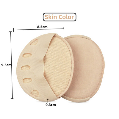 2 бр. = 1 чифт разделител за пръстите Грижа за краката Полови стелки Чорапи за пет пръста Подложки Бунион ръкав Протектор Hallux Valgus Предна част на стъпалото за жени