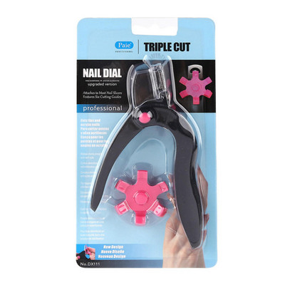 Машинка за подстригване на краищата на ноктите за нокти Акрилен гел Фалшиви връхчета Frence U Shape Тример Инструмент за маникюр 3 стила Начини на рязане