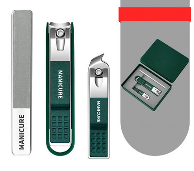 Novi set njemačkih škarica za nokte pun set novih visokokvalitetnih muškaraca i žena na posebnim noktima škarica za nokte kutije za alat za pedikuru