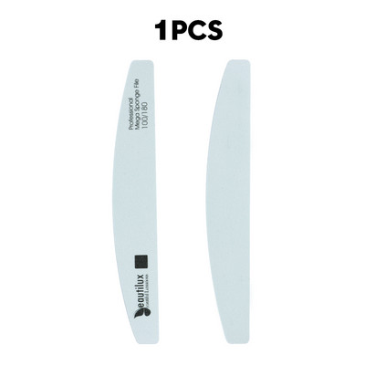 Beautilux 1PCS Професионални пили за нокти Нокти Миещи се шлифоващи Инструменти за полиране Педикюр Маникюр Гъба Буфер 100/180 Търговия на едро