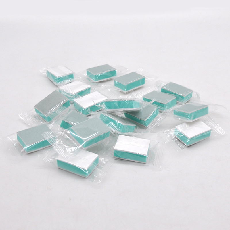 50 tk/kott küüneviili puhver Lihvimisplokk Poleerimislakk Ilutööriistad 2 Way Magic küünepuhver läikivate küünte jaoks Individuaalne pakk