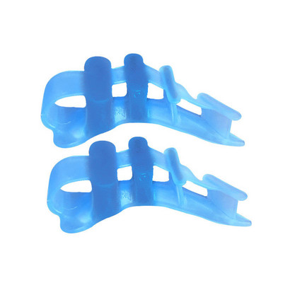 1 чифт пръсти на краката Hallux Valgus Corrector Сепаратор Изправяне Устройство за грижа за краката Силиконов бунион Протектор Пръсти