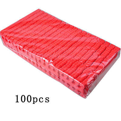 Biutee 50 бр. Nail Art Toe Separator Foots Sponge Fingers Separators Мек гел UV лак Консумативи за салон за нокти Педикюр МаникюрИнструмент