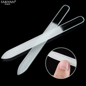 2 бр. Пили за нокти Crystal Glass File Buffer Gel UV Polish Издръжливо полиране Накрайници за шлифоване Инструменти за декорация на маникюр Салон за красота