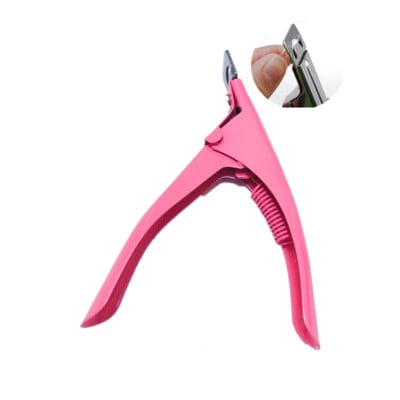 Фалшива резачка за нокти Професионална нокторезачка Прав ръб Акрилна нокторезачка Накрайници Резачка за маникюр Гилотина Изрязване Фалшиви нокти