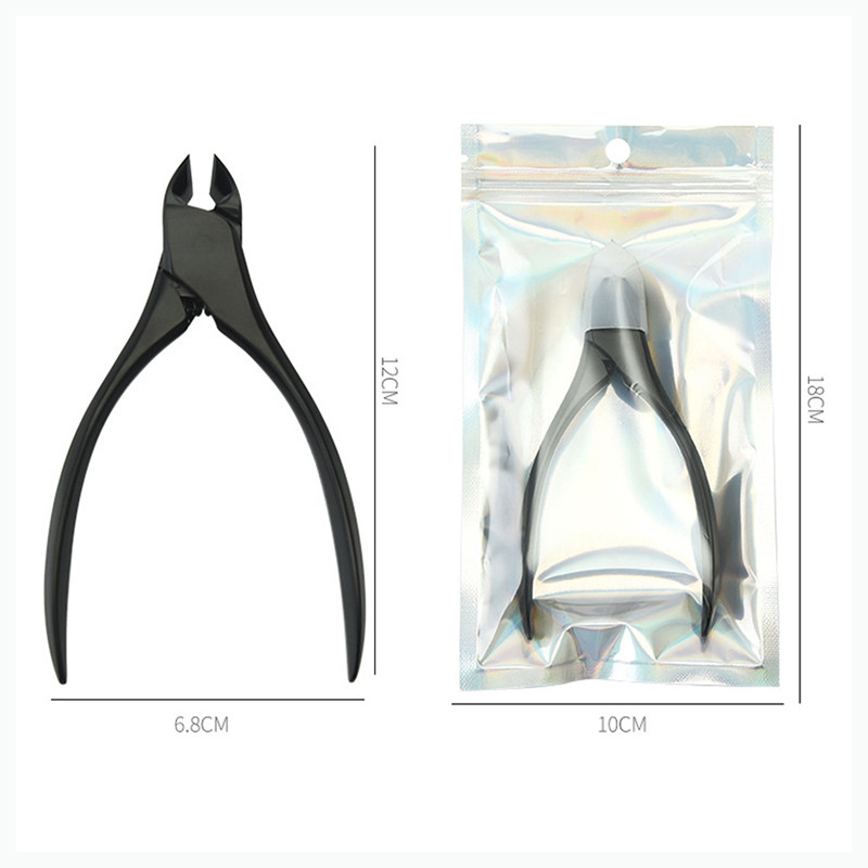 Pirštų nagų kirpimo mašinėlės nerūdijančio plieno kojų nagų kirpimo mašinėlės įaugusiems storiems nagams pedikiūro pjaustyklės aštrių lenktų ašmenų priežiūros įrankiai