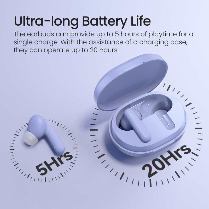 TWS HAYLOU GT7 Neo bežične slušalice Dual Host Mode Bluetooth 5.2 slušalice AAC audio dekodiranje Smart Touch Sportske slušalice 3,9 g