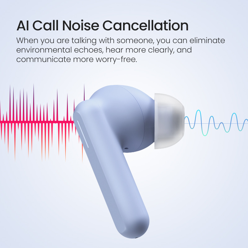 TWS HAYLOU GT7 Neo bežične slušalice Dual Host Mode Bluetooth 5.2 slušalice AAC audio dekodiranje Smart Touch Sportske slušalice 3,9 g