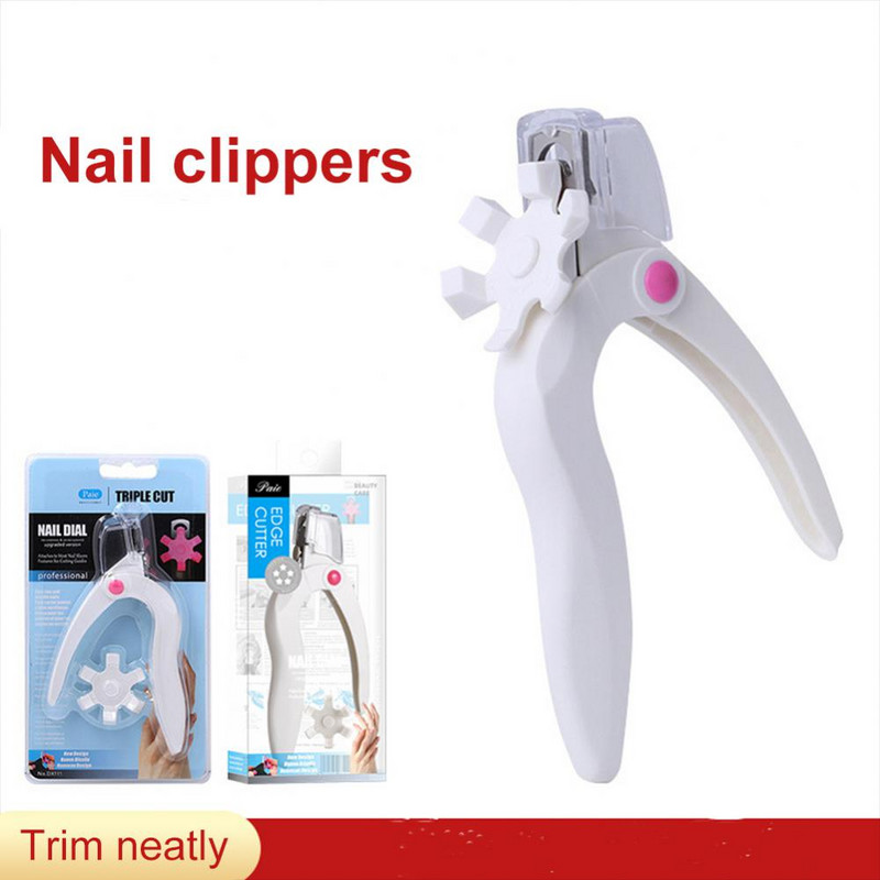 1vnt Nagų žirklės Nagų dailė U formos nagų kirpimo mašinėlės netikrų nagų kirpimo antgaliai žirklių antgaliai kraštų kirpimo priemonės manikiūro įrankiai