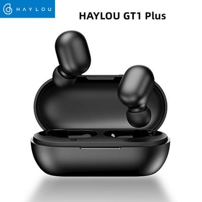 HAYLOU GT1 Pro / Plus Long Battery HD Stereo TWS Bluetooth ακουστικά, Ασύρματα ακουστικά ελέγχου αφής Dual Mic Noise Isolation