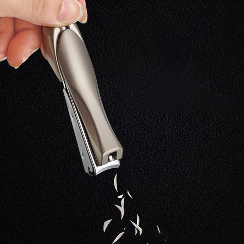 1vnt No Splash Nail Clippers Manikiūras Nagų ir kojų nagų kirpimo žnyplės Profesionalios odelių žirklės Priedai įrankis