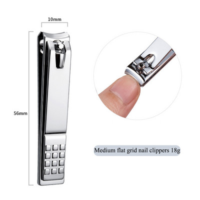 Комплект ножици за нокти, ултра остри, здрави нокторезачки за ножици от неръждаема стомана с широко отваряне на челюстта Маникюр Ножици за нокти на краката Инструмент