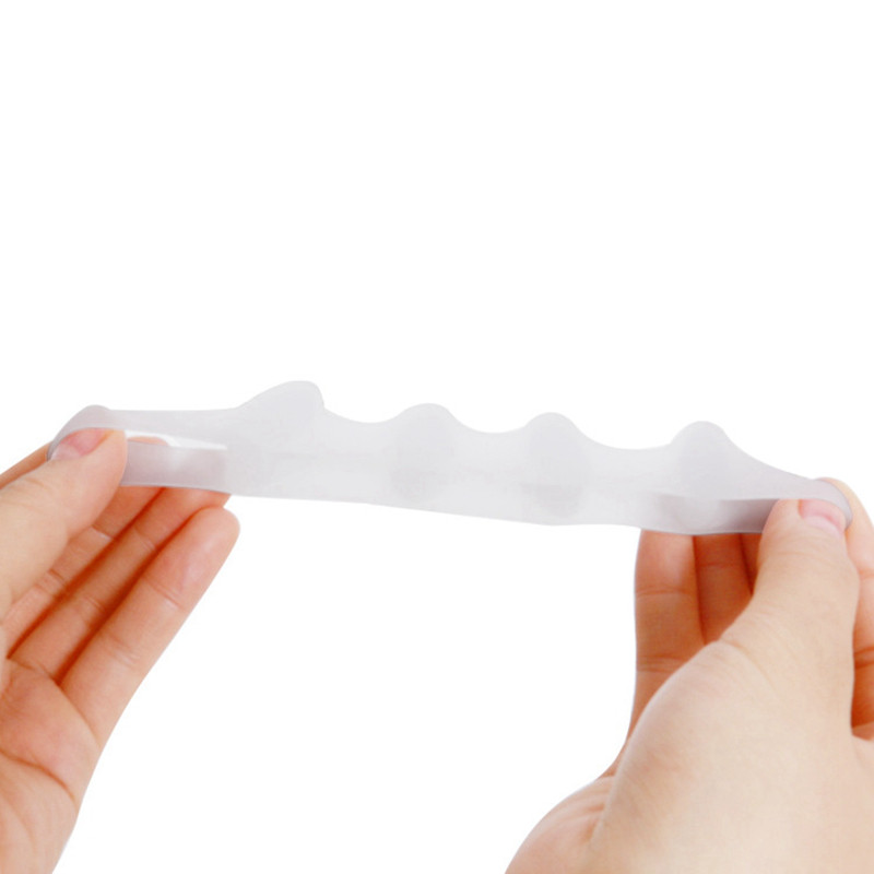 Štitnik za nožne prste od 4 komada Silikonski korektor za čukljeve Štitnik za valgus palca Alati za nokte Njega stopala Odvajač za prste Rastavljač