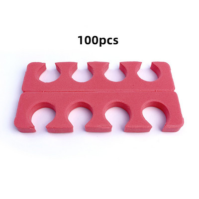 2/10/20/50/100 buc Separatoare de degete Pedichiură Nail Art Burete Separator de degete Separator de picioare pentru manichiură UV Unghii Gel Lac Instrumente