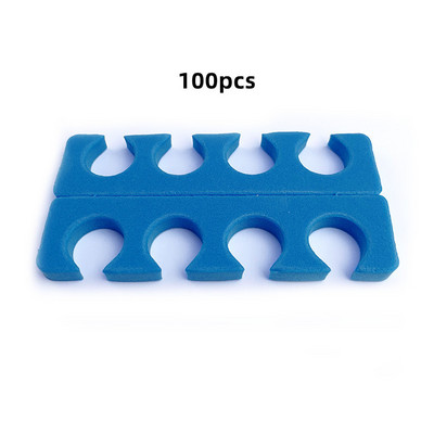 2/10/20/50/100 buc Separatoare de degete Pedichiură Nail Art Burete Separator de degete Separator de picioare pentru manichiură UV Unghii Gel Lac Instrumente
